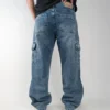 PANTALÓN JEAN RIGÍDO (BAGGY/CARGO) CARTHER T. CRISTAL ORANGE