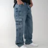 PANTALÓN JEAN RIGÍDO (BAGGY/CARGO) CARTHER T. CRISTAL ORANGE