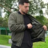 CASACA TASLAN RAMIREZ VERDE MILITAR