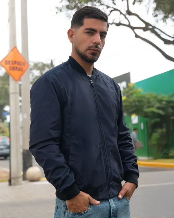 CASACA TASLAN C/F RAMIREZ AZUL MARINO